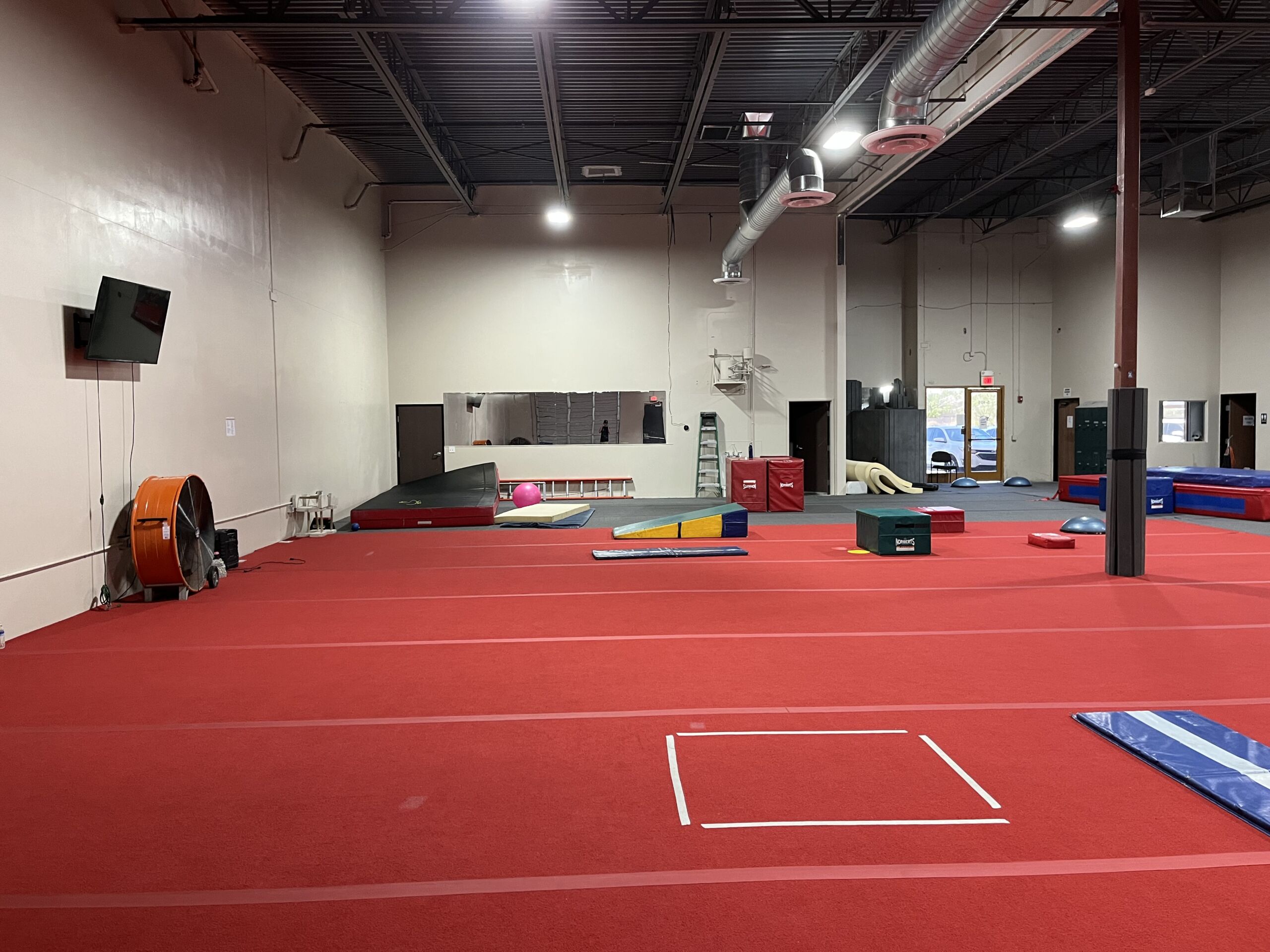 Side view of Dauntless Athletics gym
